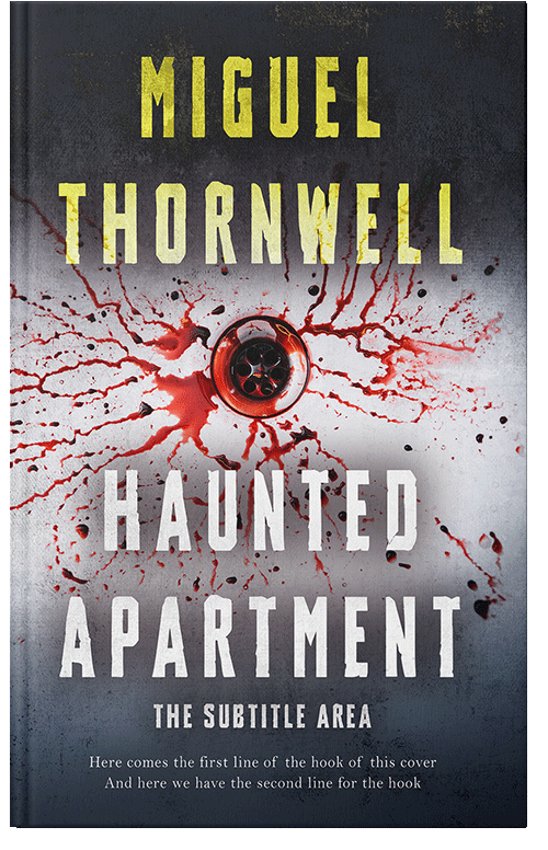 Front view of Tuna #17454 - Premade Mystery & Thriller & Suspense Book Cover