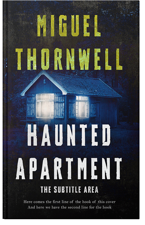 Front view of Pine Glade #17455 - Premade Horror Book Cover