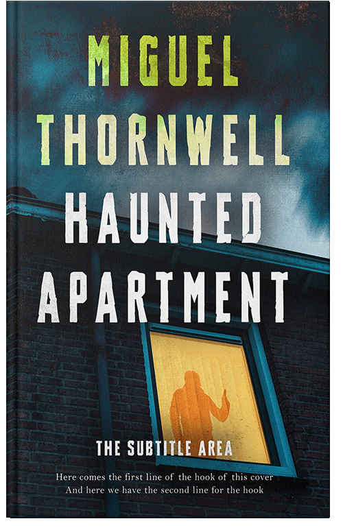 Front view of Winter Hazel #17456 - Premade Horror Book Cover