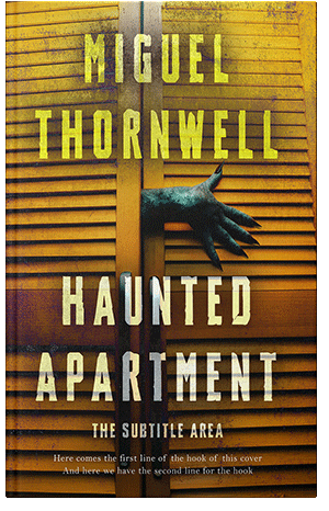 Pre Made Book Cover Raw Umber