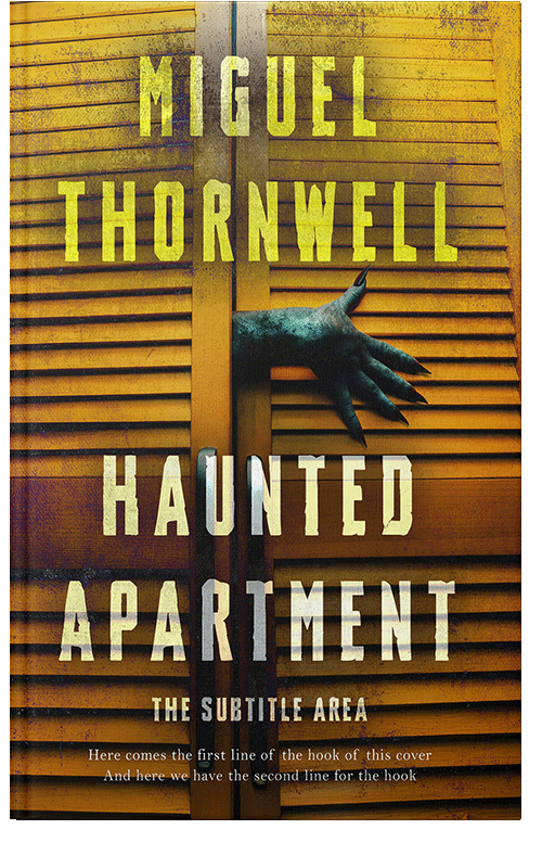 Front view of Raw Umber #17457 - Premade Paranormal & Urban Book Cover