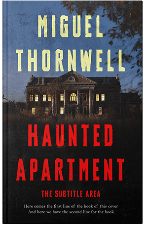 Pre Made Book Cover Burnt Sienna