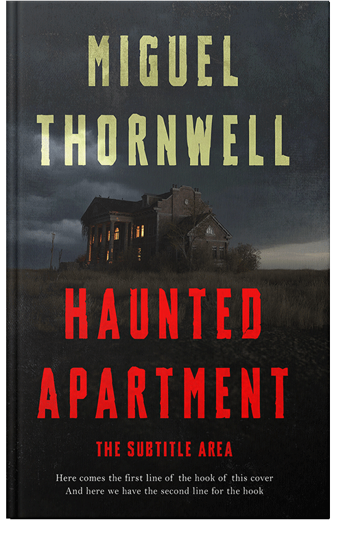 Front view of Woodsmoke #17459 - Premade Horror Book Cover