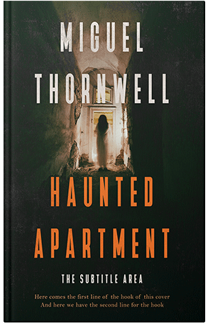 Pre Made Book Cover Tan