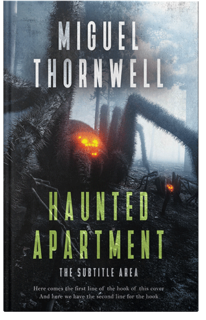 Pre Made Book Cover Clay Ash