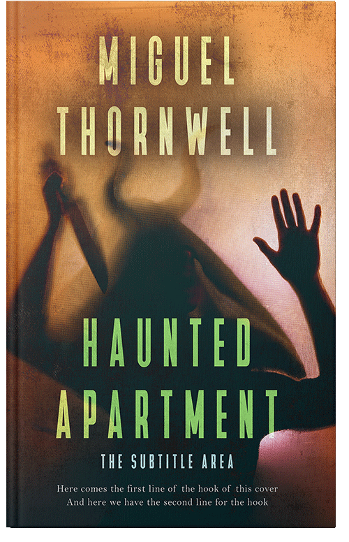 Front view of Harvest Gold #17480 - Premade Paranormal & Urban Book Cover