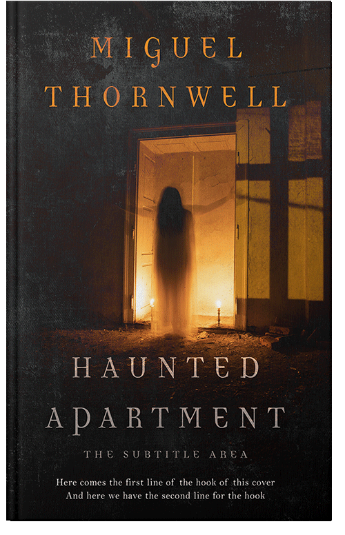 Front view of Copper #17483 - Premade Horror Book Cover