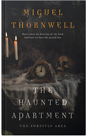 Pre Made Book Cover Cod Gray