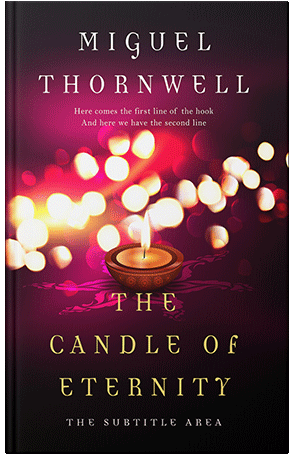 Pre Made Book Cover Deep Blush