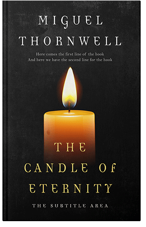 Pre Made Book Cover Cod Gray