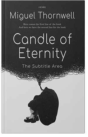 Pre Made Book Cover Cod Gray