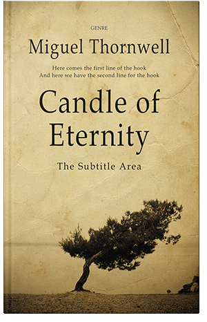 Pre Made Book Cover Calico