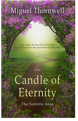 Pre Made Book Cover Thatch Green