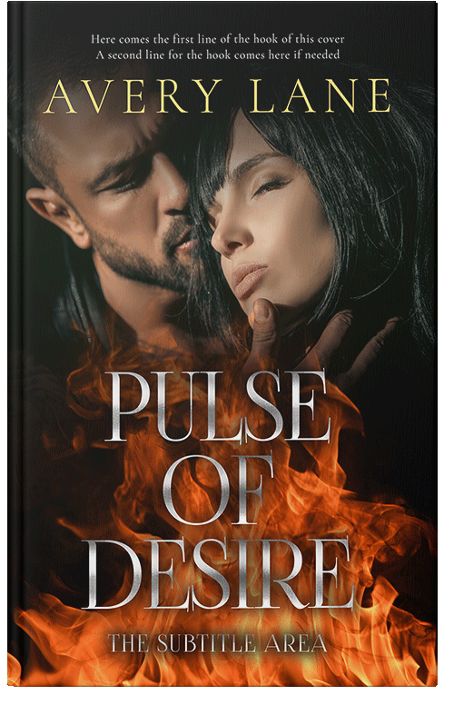 Front view of Raw Sienna #17503 - Premade Romance Book Cover