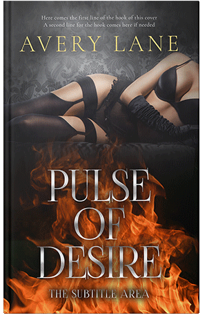 Pre Made Book Cover Cocoa Brown