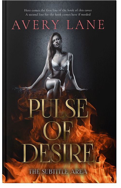 Front view of Raw Sienna #17505 - Premade Erotica Book Cover