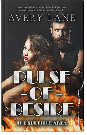 Pre Made Book Cover Tan