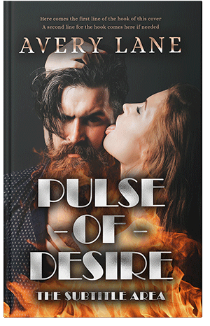 Pre Made Book Cover Tan