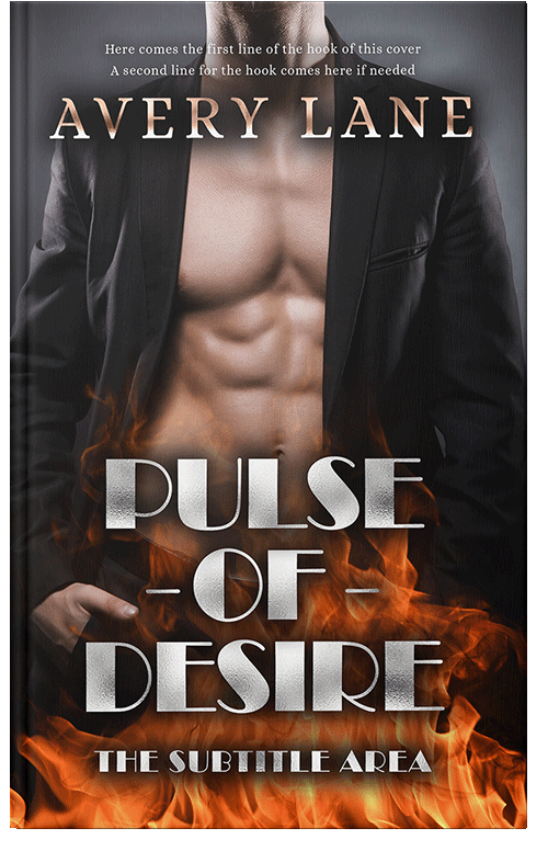 Front view of Premade Erotica Book Cover - Tan