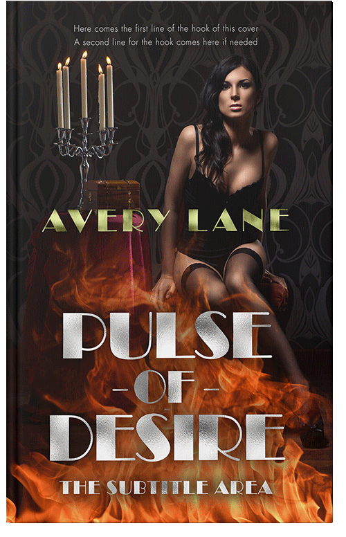 Front view of Antique Brass #17517 - Premade Erotica Book Cover