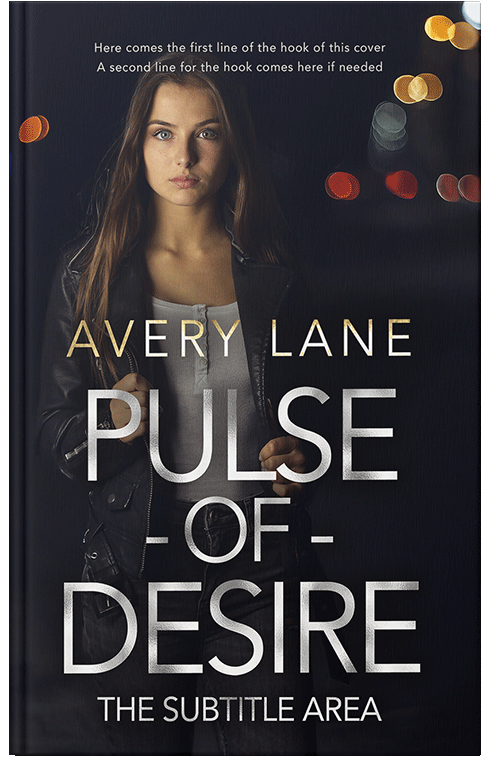 Front view of Cinder #17525 - Premade Mystery & Thriller & Suspense Book Cover