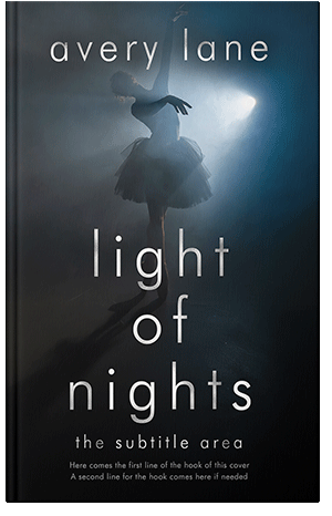 Pre Made Book Cover Mirage