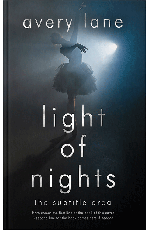 Front view of Mirage #17537 - Premade Literary Fiction Book Cover