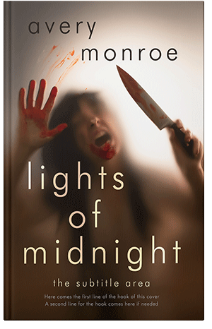 Pre Made Book Cover Metallic Bronze