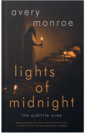 Pre Made Book Cover Thunder