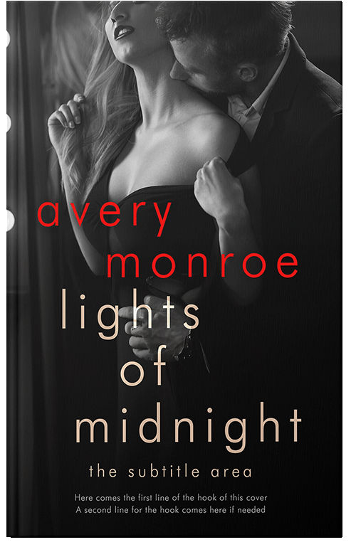 Front view of Cod Gray #17551 - Premade Erotica Book Cover