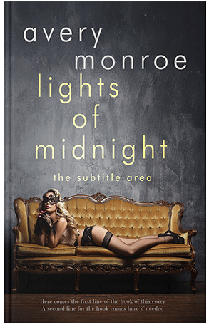 Pre Made Book Cover Thunder