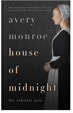 Pre Made Book Cover Cod Gray