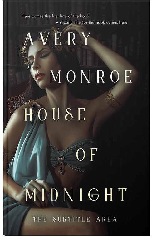 Front view of Cod Gray #17575 - Premade Erotica Book Cover