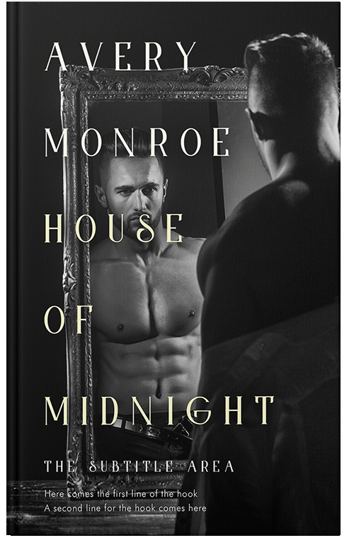 Front view of Cod Gray #17578 - Premade Erotica Book Cover