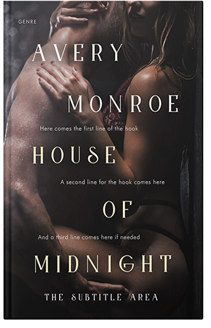 Pre Made Book Cover Cocoa Brown