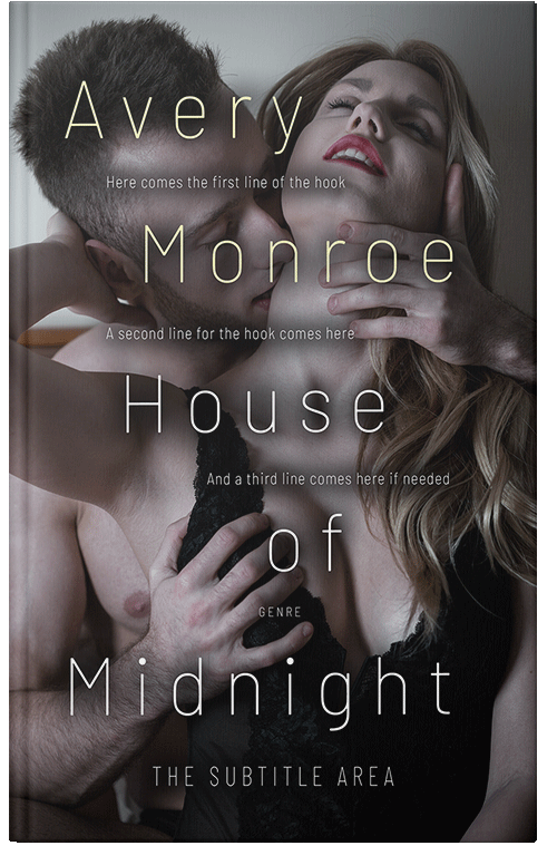 Front view of Dune #17586 - Premade Romance Book Cover