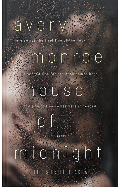 Front view of Cocoa Brown #17587 - Premade Erotica Book Cover