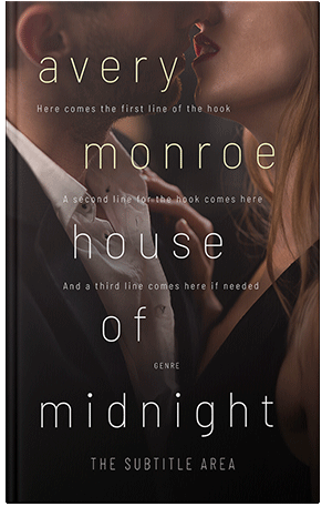 Pre Made Book Cover Night Rider