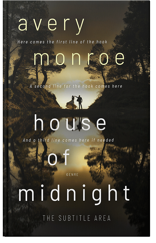 Front view of Eternity #17592 - Premade Romance Book Cover