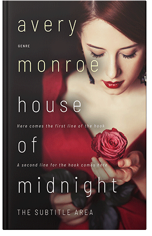 Pre Made Book Cover Cameo