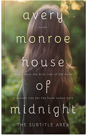 Pre Made Book Cover Birch