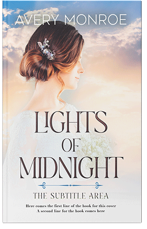 Pre Made Book Cover Dawn Pink