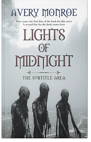 Pre Made Book Cover Iron