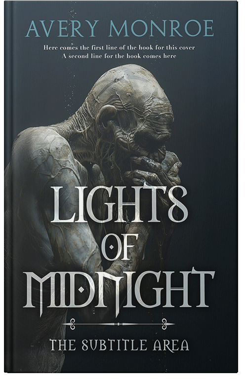 Front view of Outer Space #17627 - Premade Horror Book Cover | BookCoverZone*