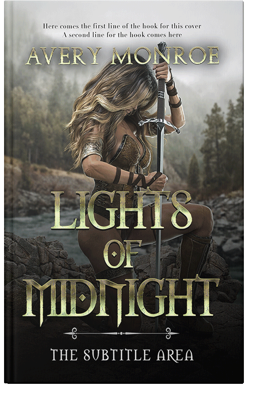 Front view of Zeus #17631 - Premade Fantasy Book Cover | BookCoverZone*