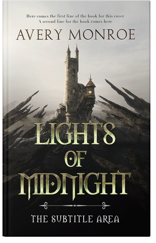 Front view of Zeus #17633 - Premade Fantasy Book Cover | BookCoverZone*