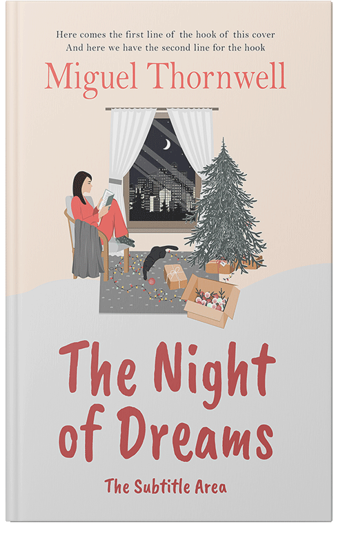 Front view of Pearl Bush #17648 - Premade Chick Lit Book Cover | BookCoverZone*