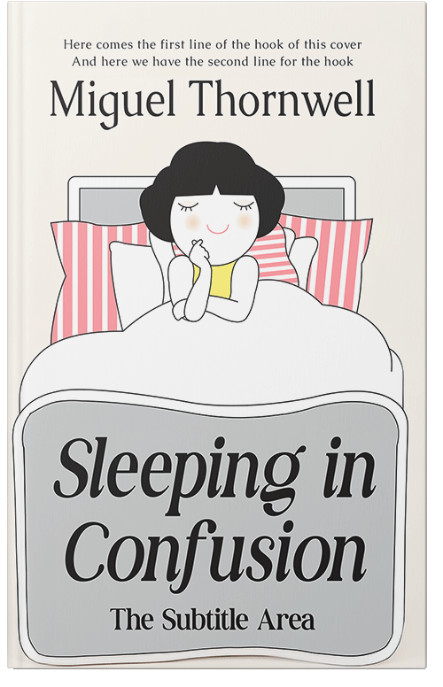 Front view of Ebb #17654 - Premade Children's Book Cover | BookCoverZone*