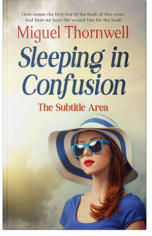 Pre Made Book Cover White Rock