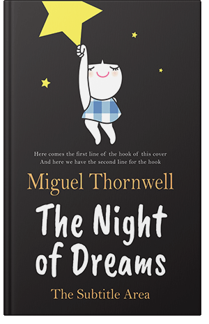 Pre Made Book Cover Thunder